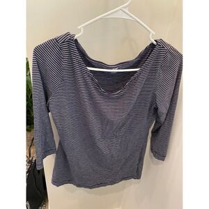 Top womens Navy‎ H & M size medium